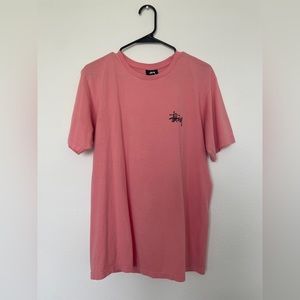 Stussy Coral Peach Melon Shirt Medium T